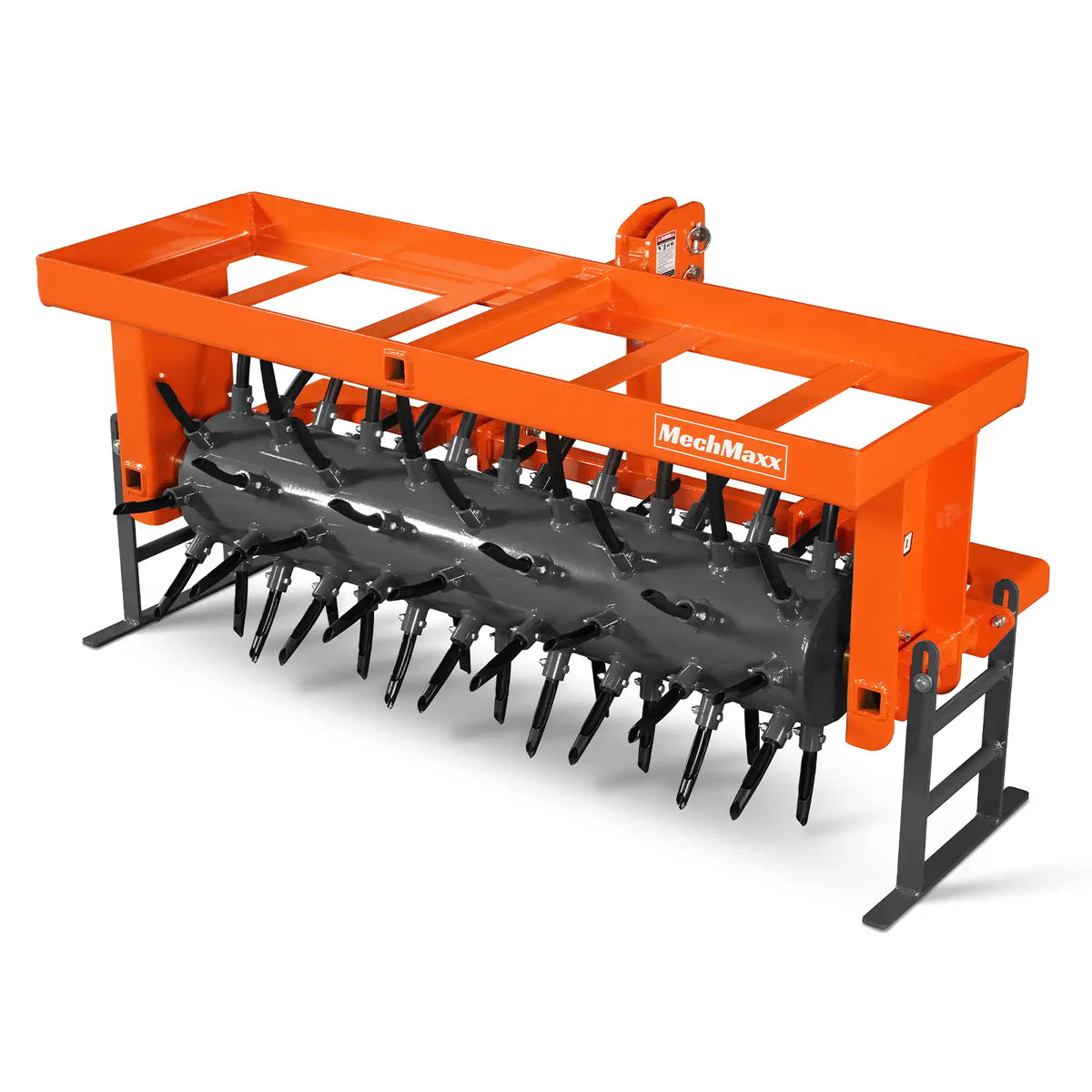 50" 3 Point Drum Filled Plug Aerator Fits Cat 1 And 2 Tractors,  DLA50