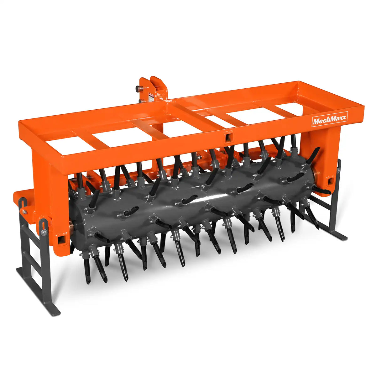 50" 3 Point Drum Filled Plug Aerator Fits Cat 1 And 2 Tractors,  DLA50