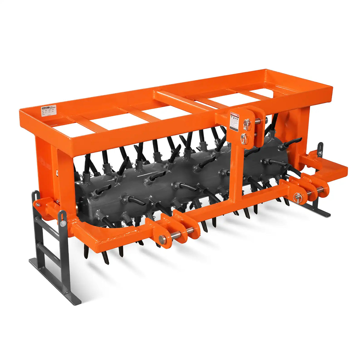 50" 3 Point Drum Filled Plug Aerator Fits Cat 1 And 2 Tractors,  DLA50