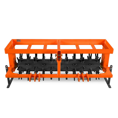 62" 3 Point Drum Filled Plug Aerator Fits Cat 1 And 2 Tractors,  DLA60