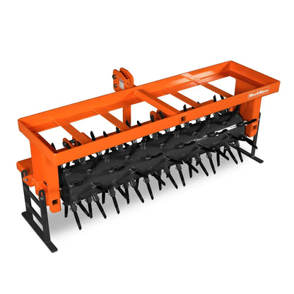 62" 3 Point Drum Filled Plug Aerator Fits Cat 1 And 2 Tractors,  DLA60