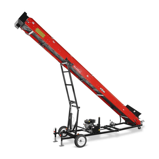 Heavy Duty Conveyor,  9HP 270cc Gasoline Powered Max. 180" Lift Height,  276'' Length,  19.7" Width,  HC2320