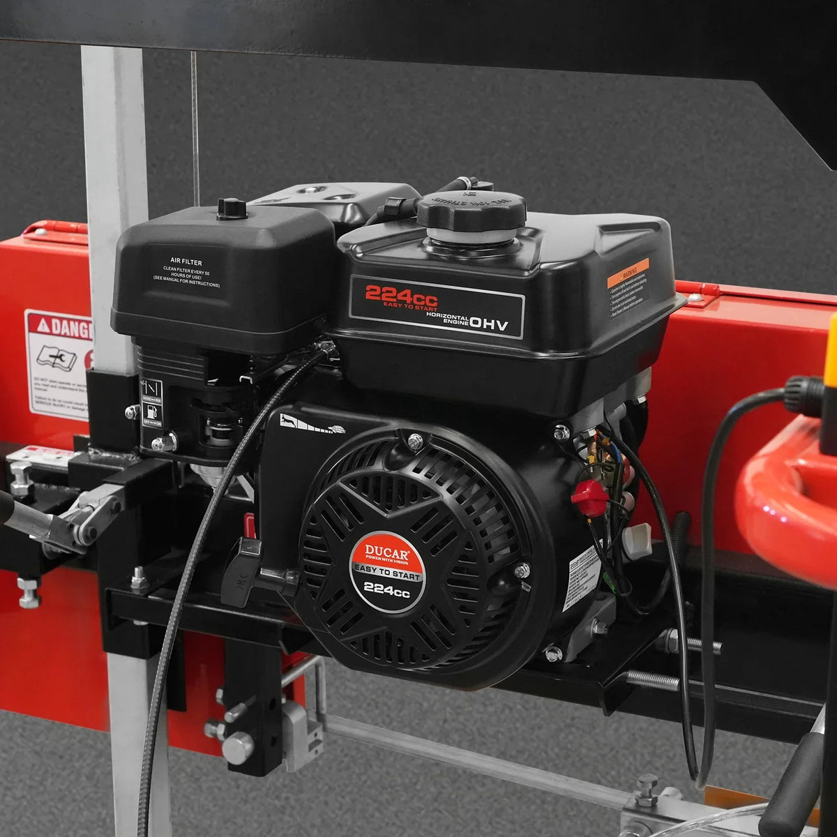 22" Portable Sawmill & Forestry Log Skidding Winch  Bundle, SM22 & FW8800
