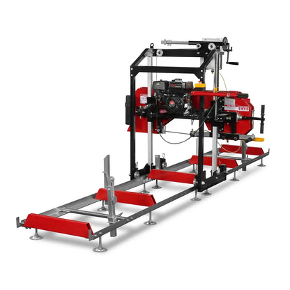 22" Portable Sawmill & Forestry Log Skidding Winch  Bundle, SM22 & FW8800