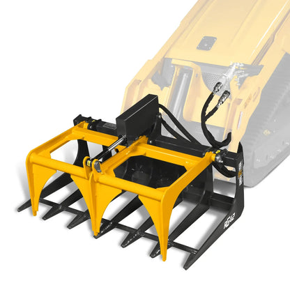 42" Mini Skid Steer Skeleton Grapple Attachment,   24" Arm Opening,  2000 lb Weight Capacity