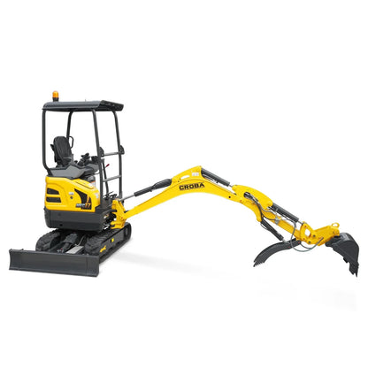 Mini Compact Excavator Kubota D902 Engine,  95" Max. Digging Depth, 1.7 Ton, 4190 LBS Operating Weight,  MEC17PRO