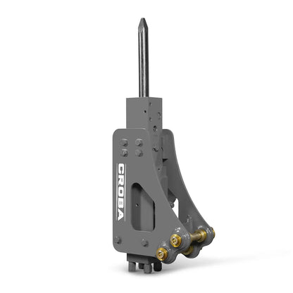 Hydraulic Breaker Hammer for Mini Compact Excavator MEC17, MEC17PRO, 360 J Impact Energy, 700-1200 Bpm (SKU: 150533; 150534）