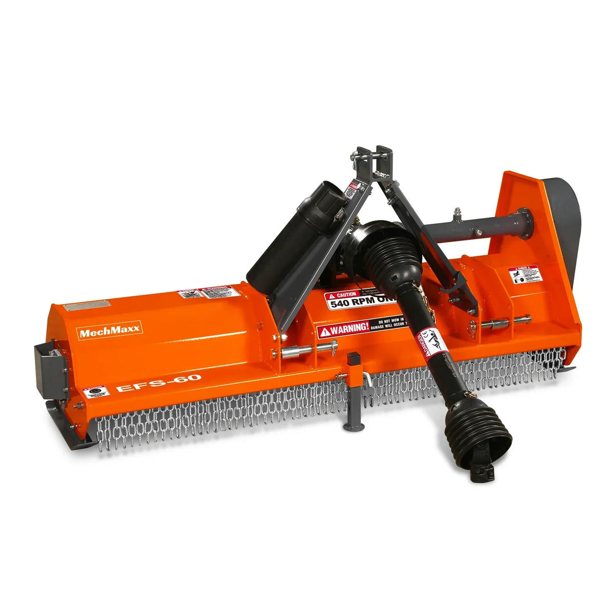 3-Point PTO Stump Grinder & 60'' PTO Flail Mower Bundle, SG24&EFS60