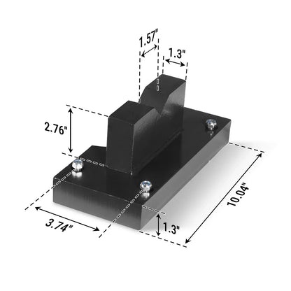 ( 1 Pack / 2 Pcs ) Press Plates for 50T Shop Press (for SKU: 200062)