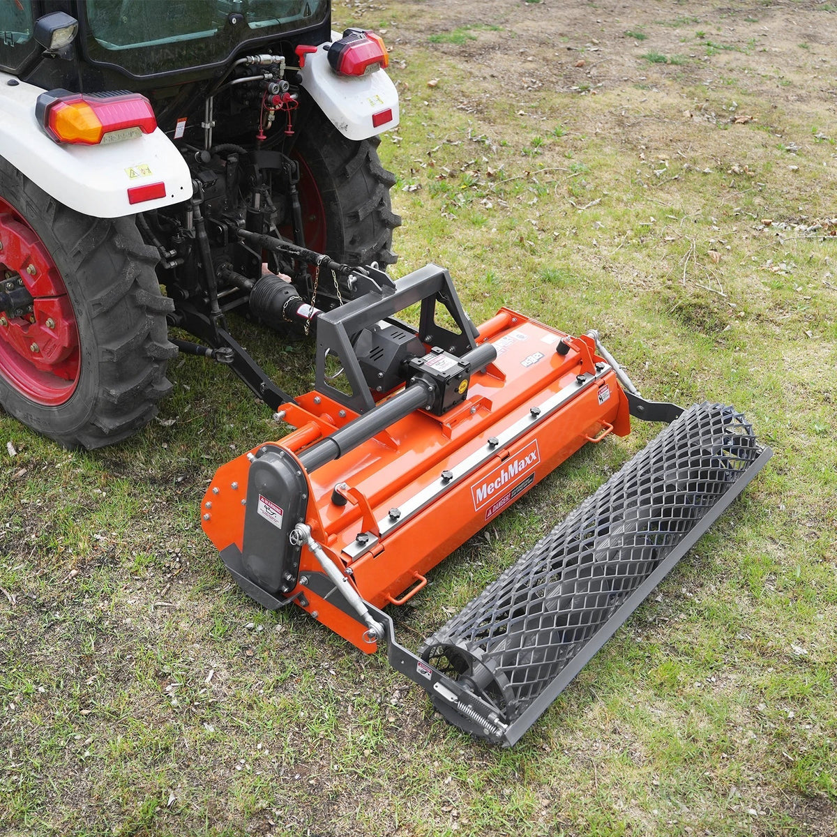 65 in Stone Burier Reverse Rotary Tiller,  3 Point Hitch Cat.1,  Chain Drive,  PTO Shaft Included with Slip Clutch,  30-55 HP,  RSB65
