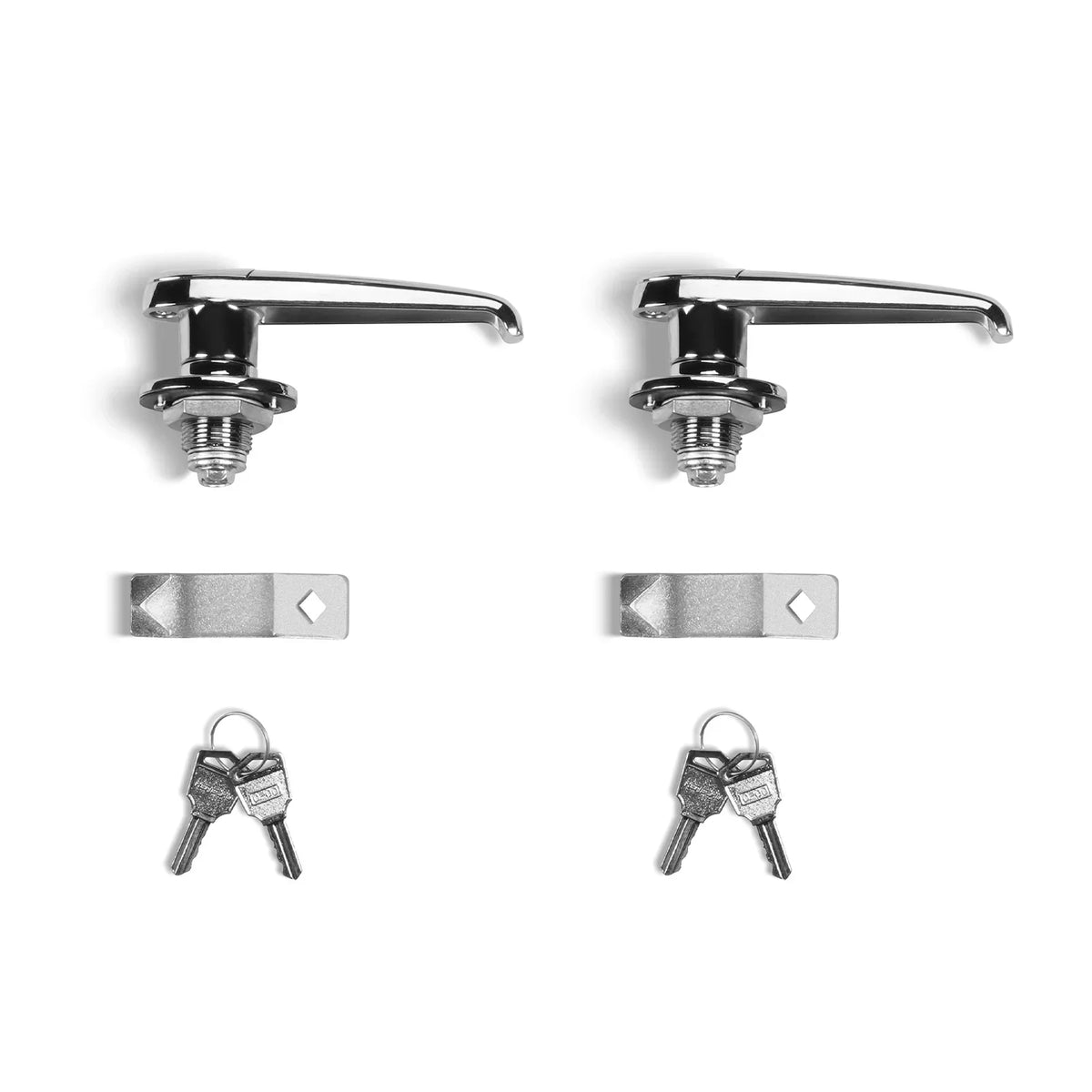 Handle Lock Set (Pair) with Keys for Nitrogen Dry Cabinet (for SKU:203009SS)
