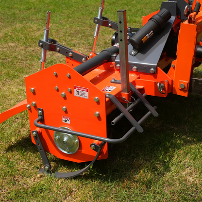 72 in Rotary Tiller,  3 Point Hitch Cat.1 & 2,  Gear Drive,  PTO Shaft Included with Slip Clutch,  35-70 HP,  MRT72