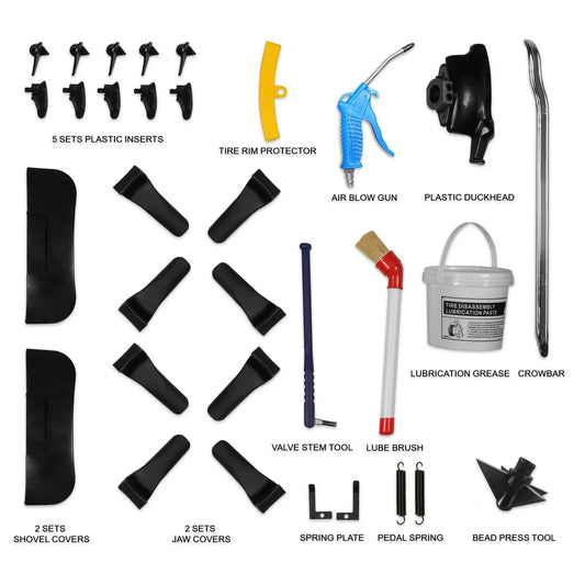 High Performance Tilt Back Tire Changer Wheel Changer with Multi-Function Assist Arm and Bead Blaster,  TC9682