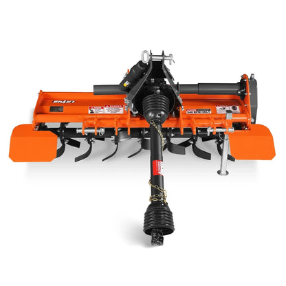 48 in Rotary Tiller,  3 Point Hitch Cat.1,  Chain Drive,  PTO Shaft Included with Shear Bolt,  18-35 HP,  LRT48