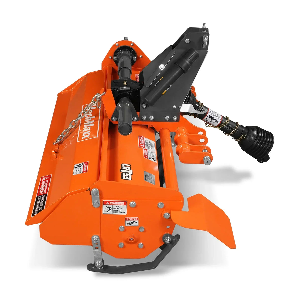 53 in Rotary Tiller,  3 Point Hitch Cat.1,  Chain Drive,  PTO Shaft Included with Shear Bolt,  18-35 HP,  LRT53