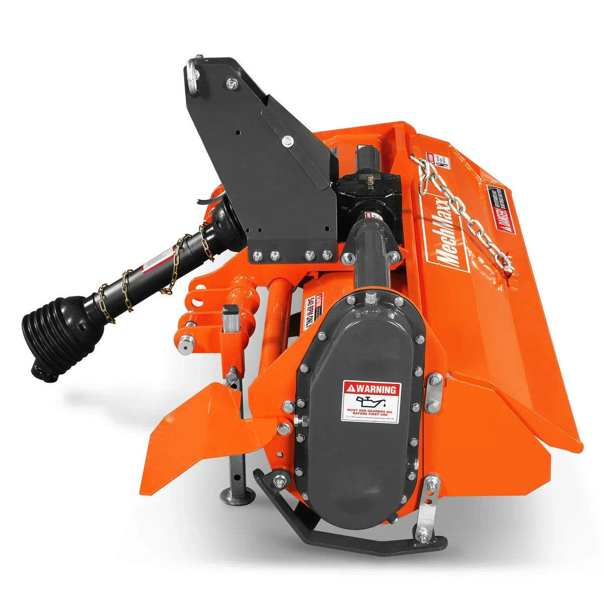 53 in Rotary Tiller,  3 Point Hitch Cat.1,  Chain Drive,  PTO Shaft Included with Shear Bolt,  18-35 HP,  LRT53