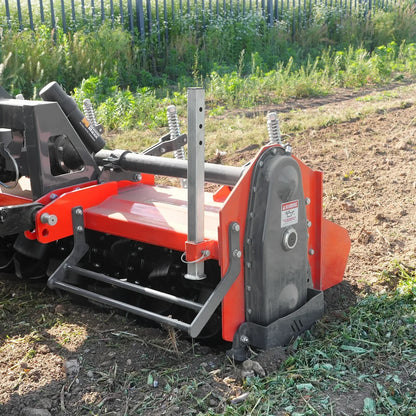 90 in Heavy Duty Rotary Tiller,  3 Point Hitch Cat.2,  Gear Drive,  PTO Shaft Included with Slip Clutch,  50-90 HP,  HRT90