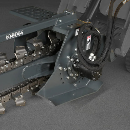 20'' Cutting Depth Mini Skid Steer Trencher