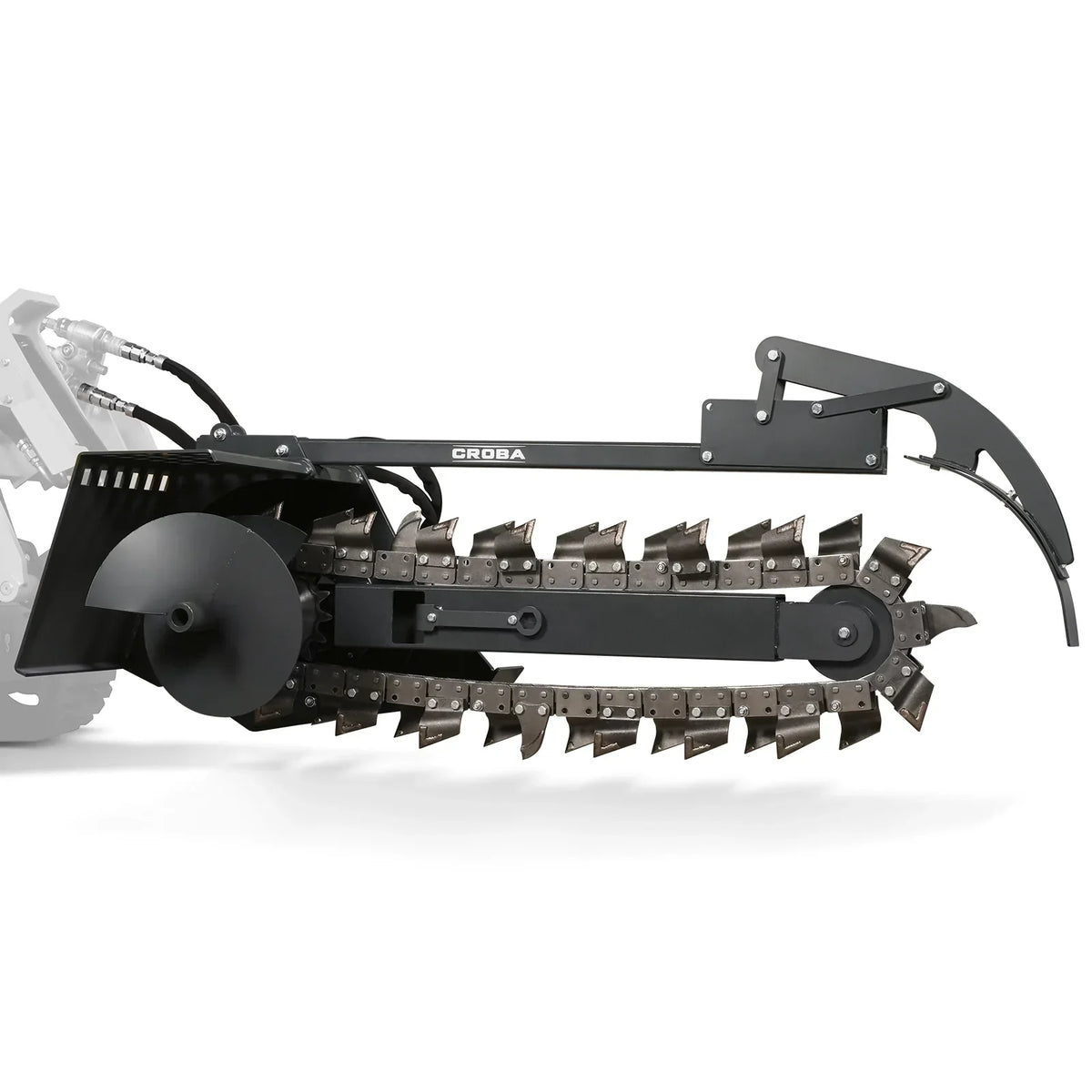 20'' Cutting Depth Mini Skid Steer Trencher