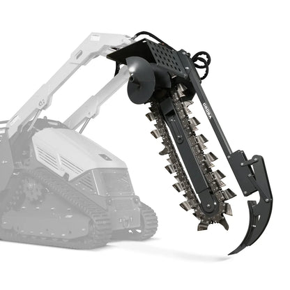 20'' Cutting Depth Mini Skid Steer Trencher