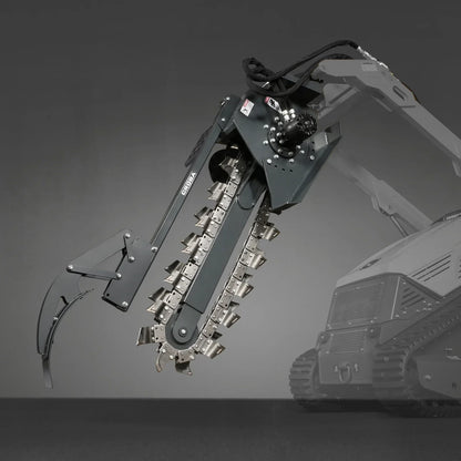 20'' Cutting Depth Mini Skid Steer Trencher