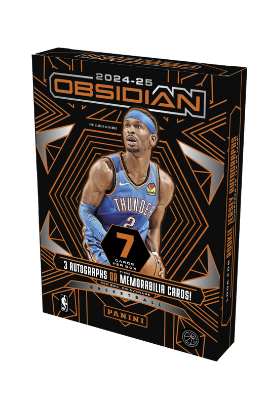 2024-25 Panini Obsidian Basketball Hobby 12 Box Case