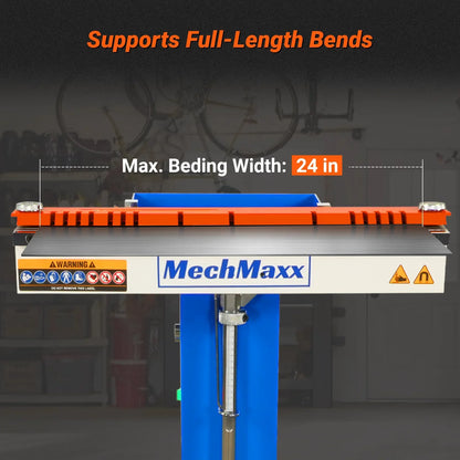 24'' Industrial Magnetic Pan and BOX Heavy Duty Sheet Metal Brake 20 Gauge Capacity Shear Press Brake,  MSMB650E