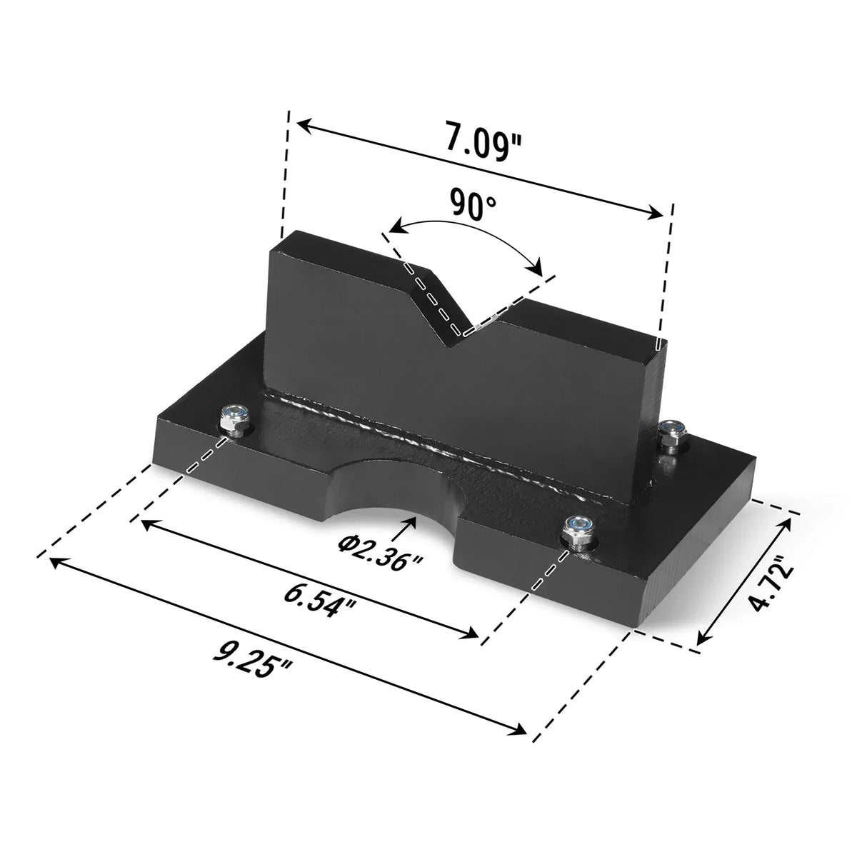 ( 1 Pack / 2 Pcs ) Press Plates for 30T Shop Press (for SKU: 200061)