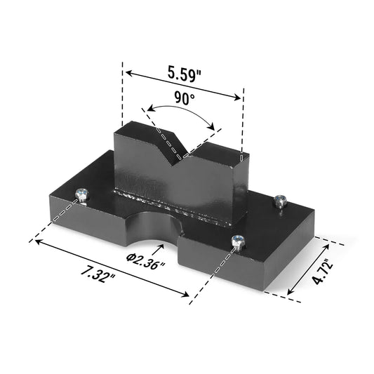 ( 1 Pack / 2 Pcs ) Press Plates for 50T Shop Press (for SKU: 200062)