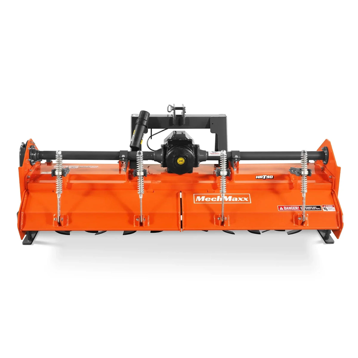 90 in Heavy Duty Rotary Tiller,  3 Point Hitch Cat.2,  Gear Drive,  PTO Shaft Included with Slip Clutch,  50-90 HP,  HRT90