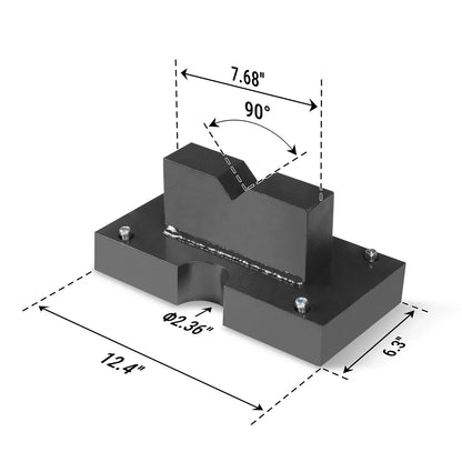 (1 Pack / 2 Pcs ) Press Plates for 100T Shop Press (for SKU: 200065, 200066)