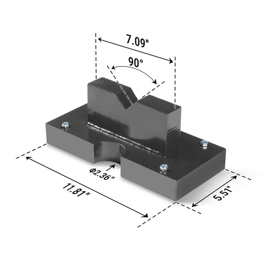 ( 1 Pack / 2 Pcs ) Press Plates for 75T Shop Press (for SKU: 200063, 200064)