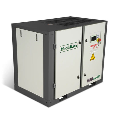 20HP Rotary Screw Air Compressor - 78 CFM,  116 PSI,  460V 3-Phase | Industrial-Grade