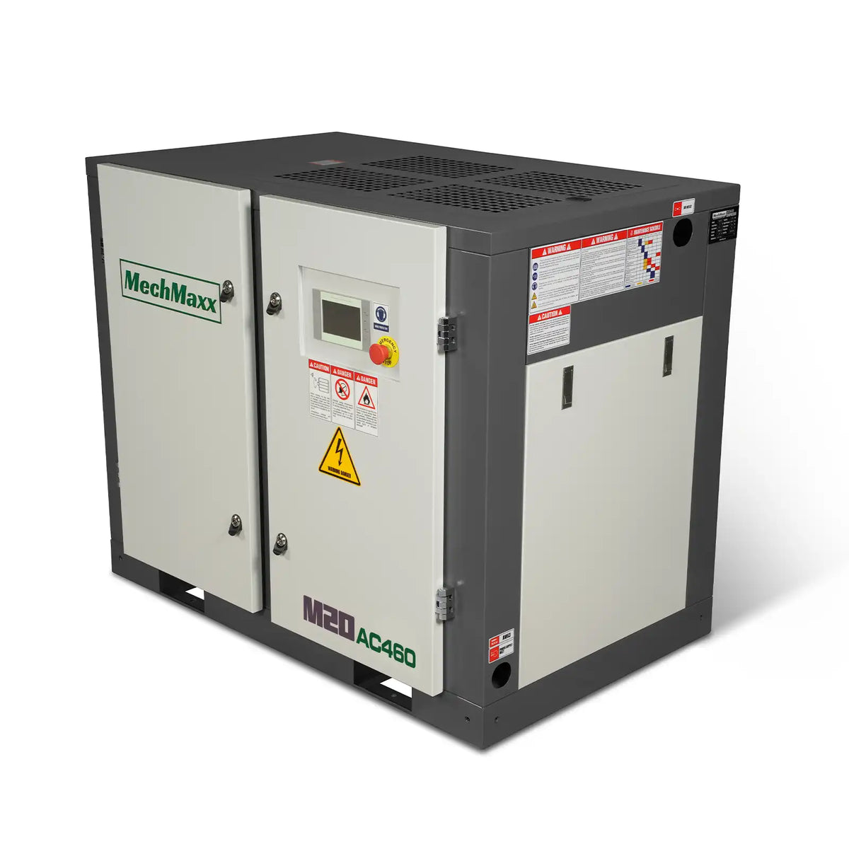 20HP Rotary Screw Air Compressor - 78 CFM,  116 PSI,  460V 3-Phase | Industrial-Grade