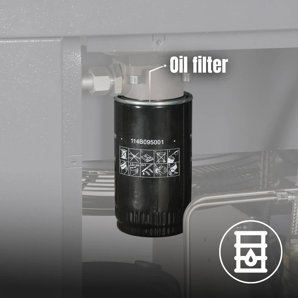 (Maintenance Part) Oil Filter  For 10HP Air Compressor