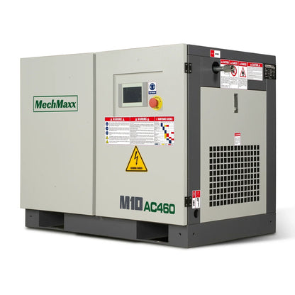 10HP Rotary Screw Air Compressor - 32 CFM,  116 PSI,  460V 3-Phase | Industrial-Grade