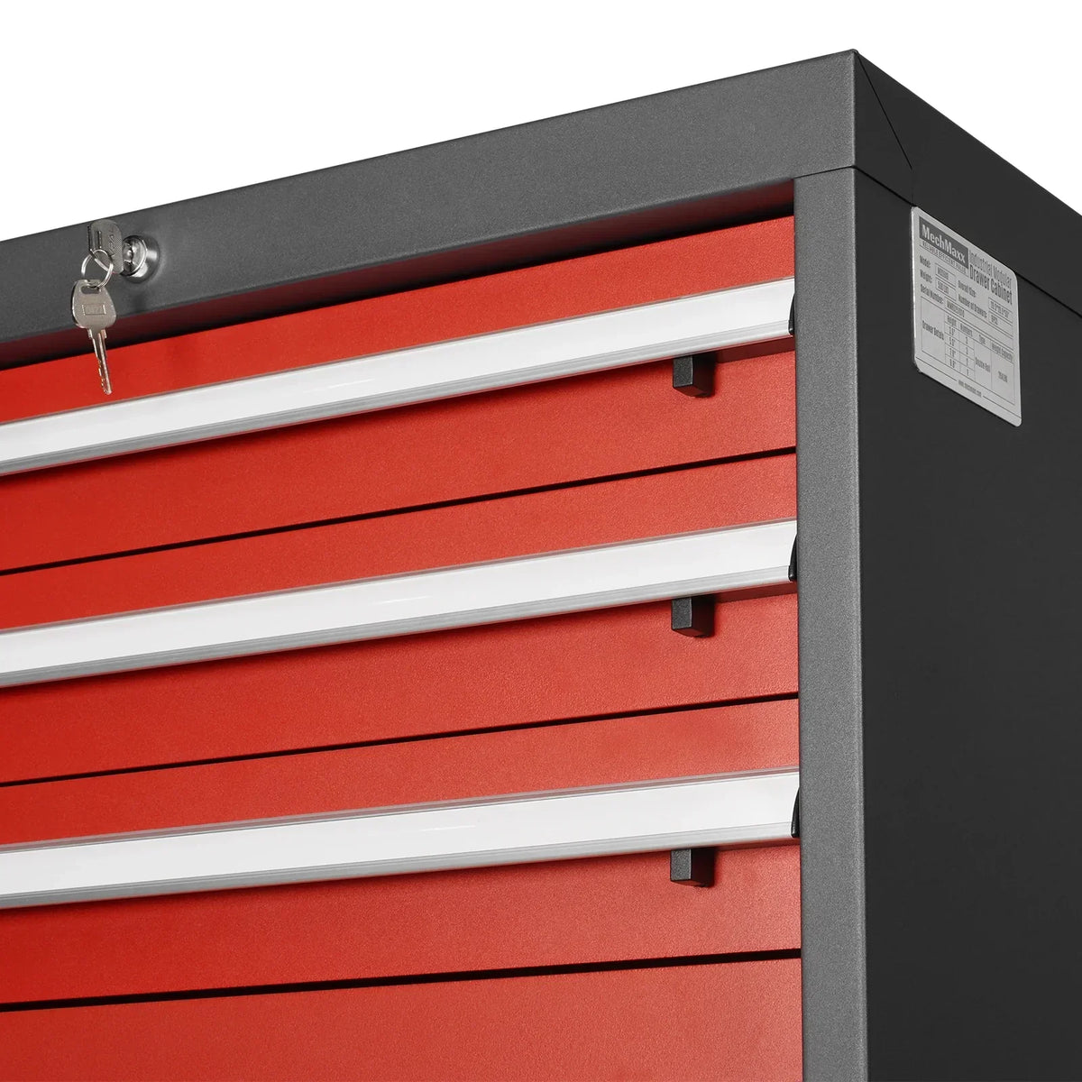 Heavy Duty Modular Drawer Cabinet - 9 Drawer,  59" H x 28.5" W x 28.5" D Tool Storage Organizer,  Steel Construction