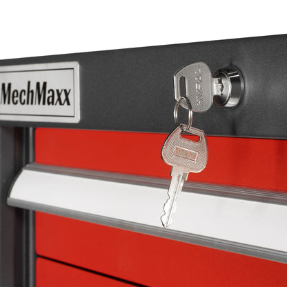 Heavy Duty Modular Drawer Cabinet - 11 Drawer 59" H x 28.5" W x 22.5" D Tool Storage Organizer,  Steel Construction