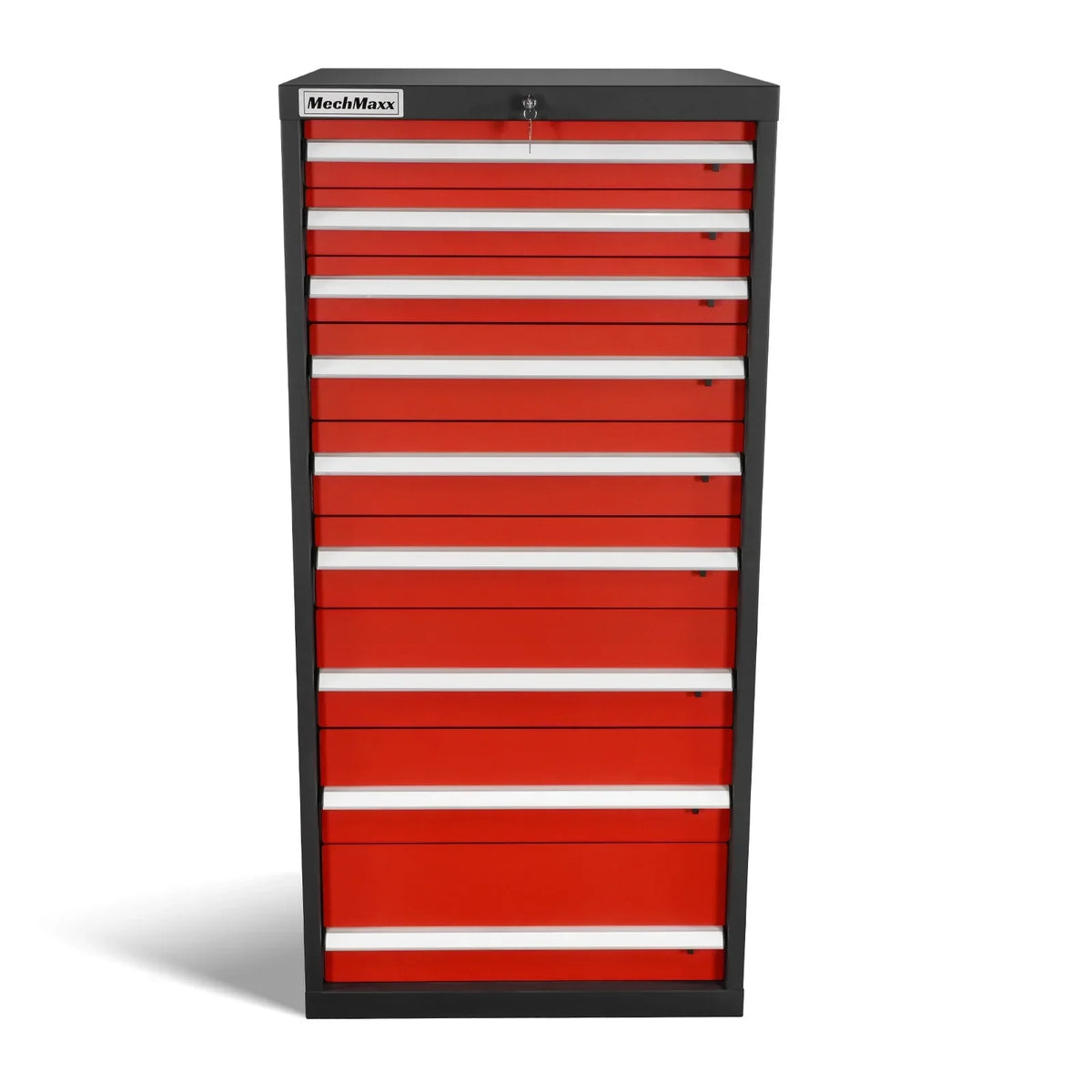Heavy Duty Modular Drawer Cabinet - 9 Drawer,  59" H x 28.5" W x 28.5" D Tool Storage Organizer,  Steel Construction