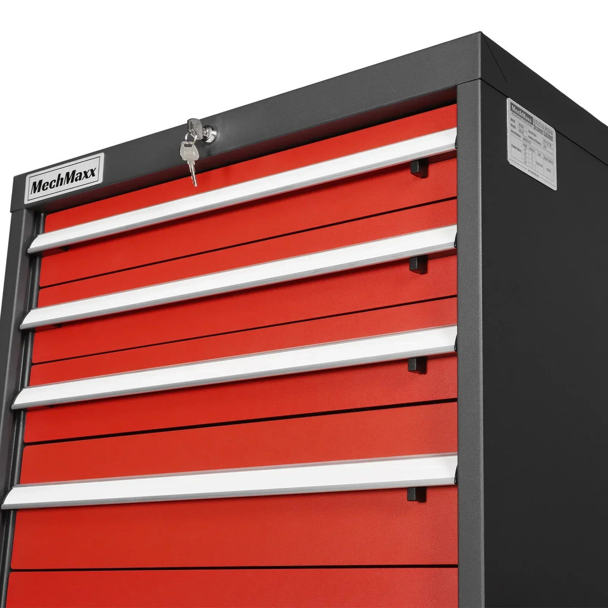 Heavy Duty Modular Drawer Cabinet - 9 Drawer,  59" H x 28.5" W x 28.5" D Tool Storage Organizer,  Steel Construction