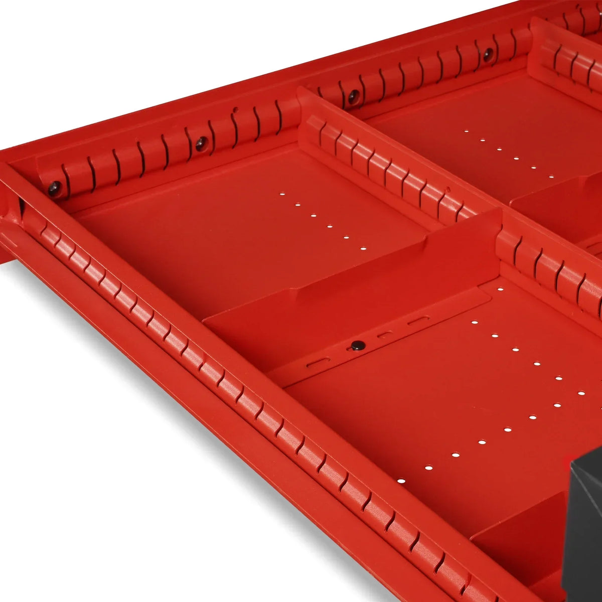 Heavy Duty Modular Drawer Cabinet - 10 Drawer,  59" H x 28.5" W x 28.5" D Tool Storage Organizer,  Steel Construction