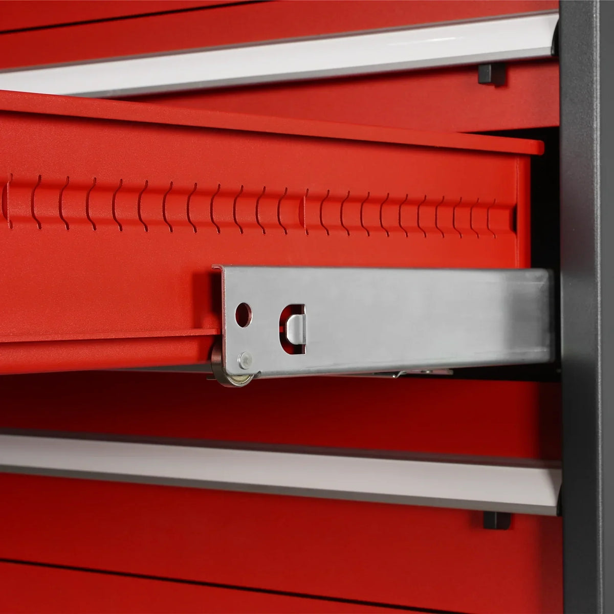 Heavy Duty Modular Drawer Cabinet - 10 Drawer,  59" H x 28.5" W x 28.5" D Tool Storage Organizer,  Steel Construction