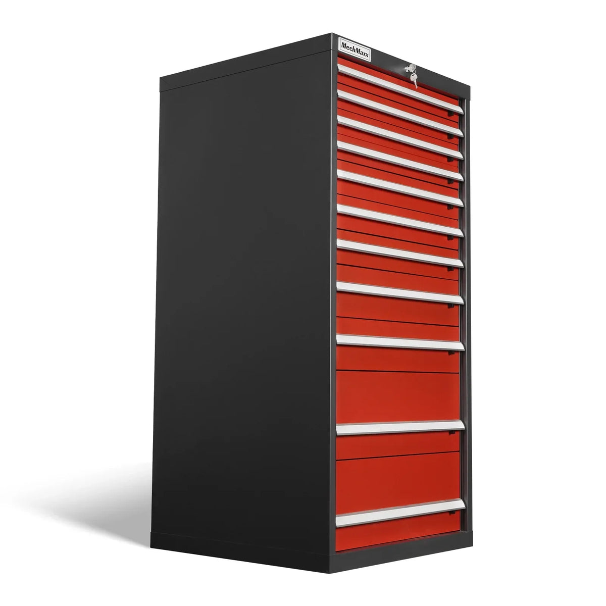 Heavy Duty Modular Drawer Cabinet - 11 Drawer,  59" H x 28.5" W x 28.5" D Tool Storage Organizer,  Steel Construction