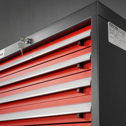 Heavy Duty Modular Drawer Cabinet - Drawer,  59" H x 28.5" W x 22.5" D Tool Storage Organizer,  Steel Construction