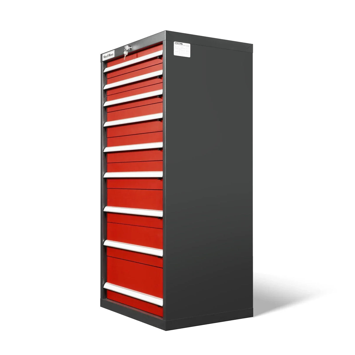 Heavy Duty Modular Drawer Cabinet – 9 Drawer, 59" H x 28.5" W x 22.5" D Tool Storage Organizer, Steel Construction