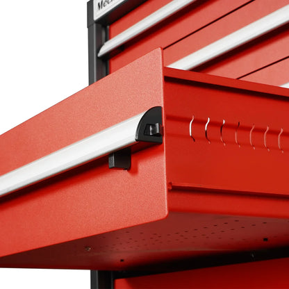 Heavy Duty Modular Drawer Cabinet – 9 Drawer, 59" H x 28.5" W x 22.5" D Tool Storage Organizer, Steel Construction
