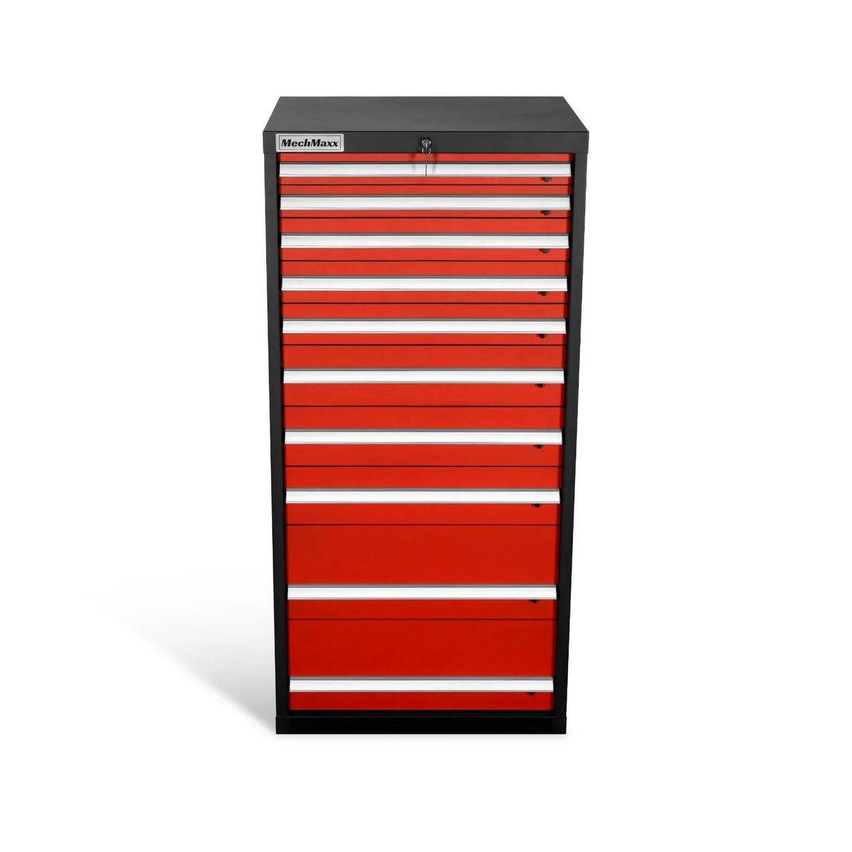 Heavy Duty Modular Drawer Cabinet - 11 Drawer 59" H x 28.5" W x 22.5" D Tool Storage Organizer,  Steel Construction