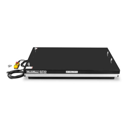 2200lb Capacity Stationary Electric Hydraulic Lift Table ,  51.2" x 32.3" Platform,  39.4" Lift Height , UL Certified Motor,  ELT22