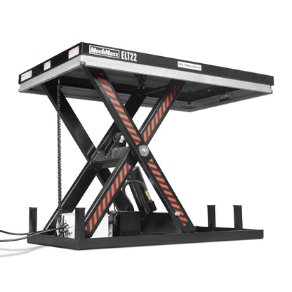 2200lb Capacity Stationary Electric Hydraulic Lift Table ,  51.2" x 32.3" Platform,  39.4" Lift Height , UL Certified Motor,  ELT22