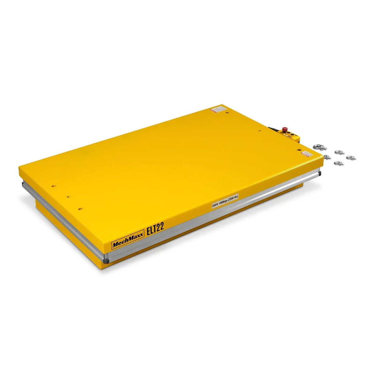 2200lb Capacity Stationary Electric Hydraulic Lift Table ,  51.2" x 32.3" Platform,  39.4" Lift Height , UL Certified Motor,  ELT22